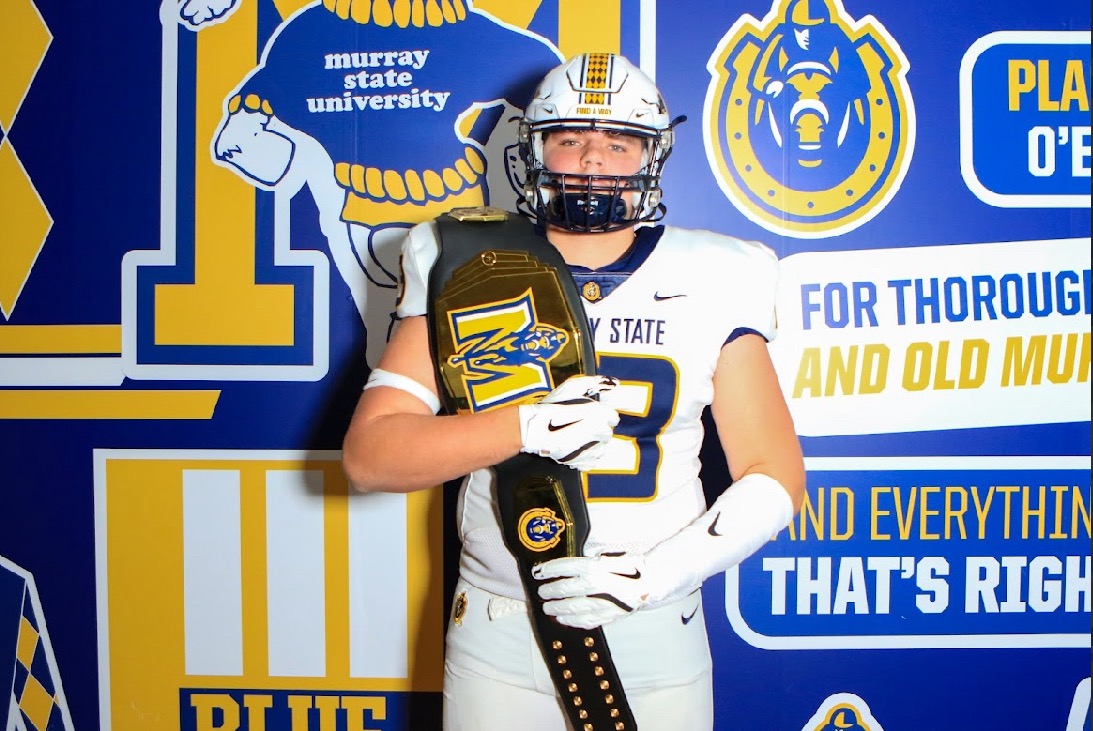 Eric Kirkpatrick | 2025 | OG/OT (@kirkpatrick_emk) on Twitter photo After a great official visit, I am pleased to announce that I have received an official D1 offer to play football at Murray Stateโผ๏ธ <a href="/racersfootball/">Murray State Football</a> <a href="/WrightJody/">Jody Wright</a> <a href="/CoachARoss/">Adam Ross</a> <a href="/coachjimmyogle/">Jimmy Ogle</a>
<a href="/DexPreps/">DexPreps</a> <a href="/HallTechSports1/">Hall-Tech Sports</a> <a href="/_Max_Donaldson/">Maxwell Donaldson</a> <a href="/AthEliteNation/">Brian Creel</a> <a href="/SteveSmithFBC/">Steve Smith</a> After a great official visit, I am pleased to announce that I have received an official D1 offer to play football at Murray Stateโผ๏ธ <a href="/racersfootball/">Murray State Football</a> <a href="/WrightJody/">Jody Wright</a> <a href="/CoachARoss/">Adam Ross</a> <a href="/coachjimmyogle/">Jimmy Ogle</a>
<a href="/DexPreps/">DexPreps</a> <a href="/HallTechSports1/">Hall-Tech Sports</a> <a href="/_Max_Donaldson/">Maxwell Donaldson</a> <a href="/AthEliteNation/">Brian Creel</a> <a href="/SteveSmithFBC/">Steve Smith</a>