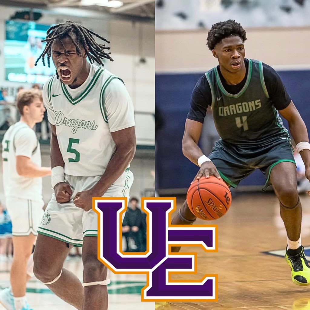 Juniors Modi Kouyate and Eric James Jr. will take an unofficial visit to University of Evansville on Wednesday, February 5th.

Dragon brand is starting to GROW!

Congrats fellas. 

GO DRAGONS 🐉 

#RockWithGREEN