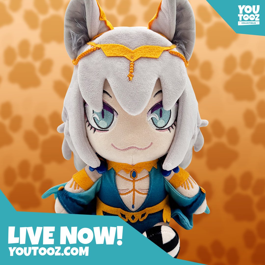 If you wanted your very own Paws plushie, now is your chance to get one! 
Will be available for the next 4 weeks and then it's gone forever, so treasure her👀
youtooz.com/products/paws-…