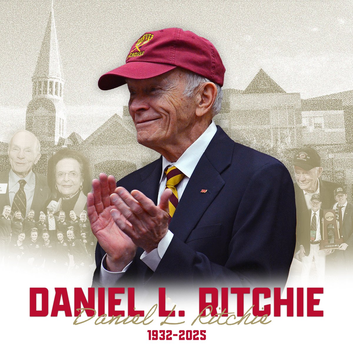 "There was no individual who had a greater impact on, nor anyone who was a bigger fan of our student-athletes and coaches. We are forever grateful for his leadership, support, passion and vision for <a href="/UofDenver/">University of Denver</a>  Athletics and for what the Pioneers achieve today." <a href="/DU_AthDir/">Josh Berlo</a> 

✍️: