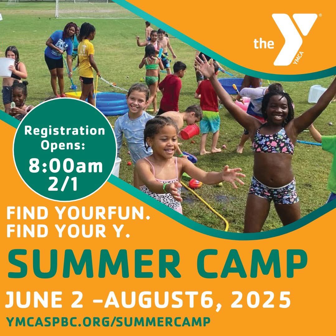 🎉🔥 Get ready for the BEST summer ever! 🌞 Registration for YMCA Summer Camp opens TOMORROW (2/1) <a href="/8AM/">8am</a>🚨  
ymcaspbc.org/summercamp

#YMCA #SummerCampVibes #CampLife #SummerFun