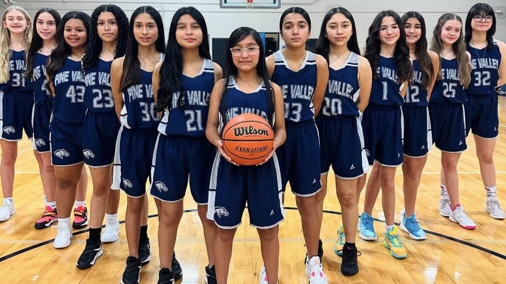 The 2024-2025 Pine Valley Girls Basketball Team ⛹🏽‍♀️🏀