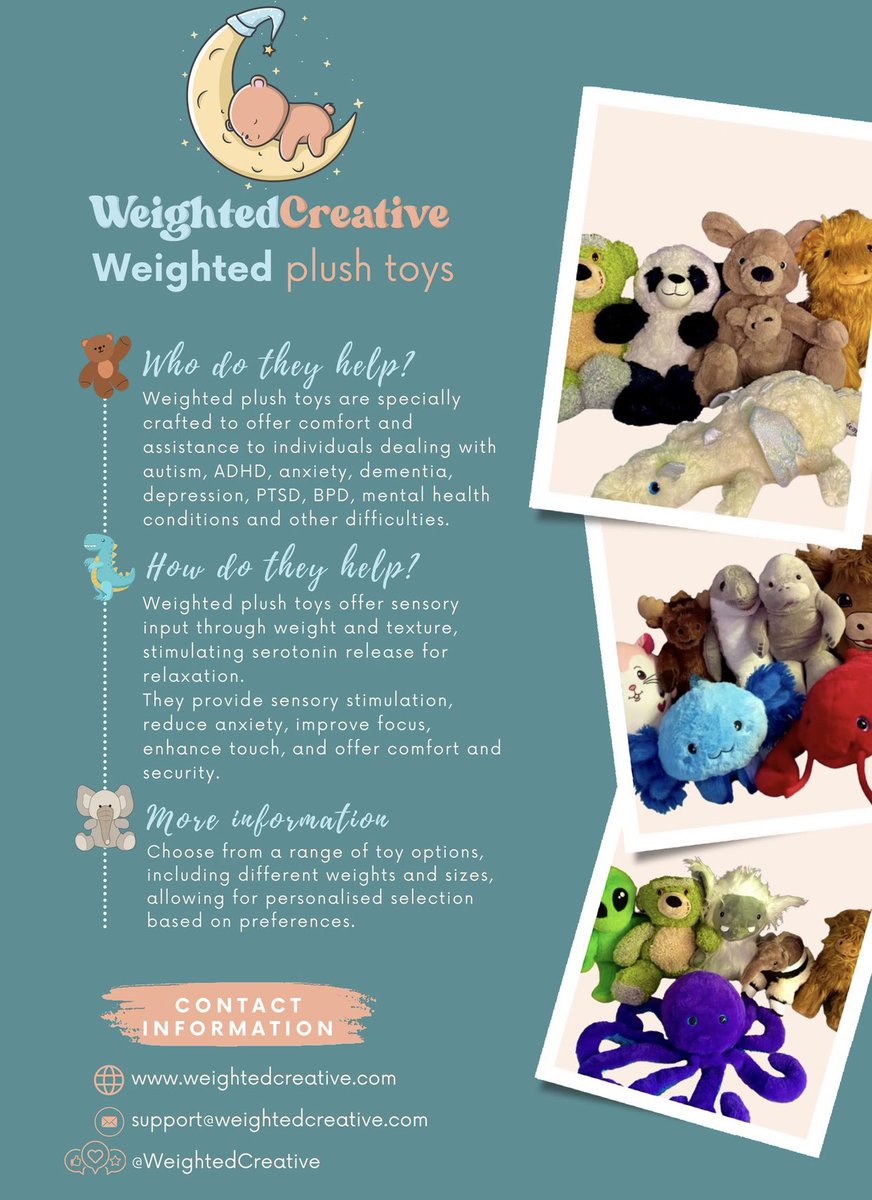 WeightCreative's tweet photo. #ADHD #adhd #autism #plush #toy #BPD #anxiety #MentalHealthAwareness https://t.co/XgDeao9Rmg