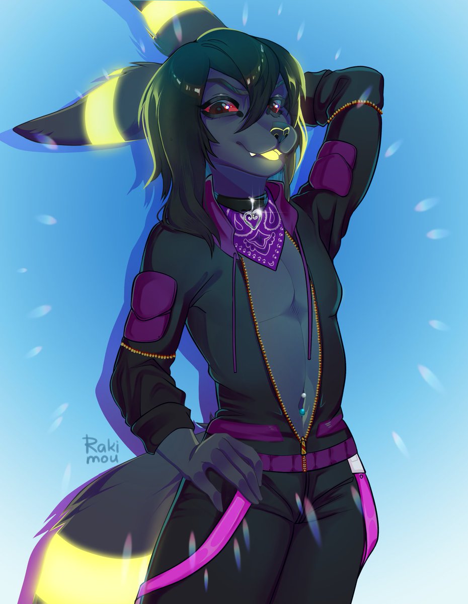 RakimouA's tweet photo. C0mm for dear @UmbralNight ! Just look at this handsome boy!! https://t.co/TPHeShXAiY