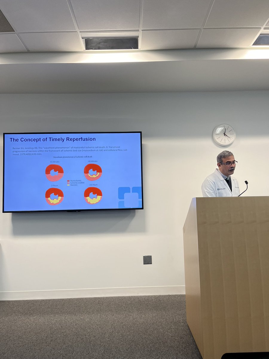 CCF Cardiology Fellows (@ccfcards) on Twitter photo An absolute masterclass on the history of coronary reperfusion by our fearless leader and mentor <a href="/venumenon10/">venu menon</a> during noon conference!
<a href="/CleClinicHVTI/">Cleveland Clinic Heart, Vascular & Thoracic</a> <a href="/RanLeeMD/">Ran Lee, MD, FACC</a> <a href="/AndrewHigginsMD/">Andrew Higgins</a> <a href="/tavrkapadia/">Samir Kapadia</a> #CCFCardsFam An absolute masterclass on the history of coronary reperfusion by our fearless leader and mentor <a href="/venumenon10/">venu menon</a> during noon conference!
<a href="/CleClinicHVTI/">Cleveland Clinic Heart, Vascular & Thoracic</a> <a href="/RanLeeMD/">Ran Lee, MD, FACC</a> <a href="/AndrewHigginsMD/">Andrew Higgins</a> <a href="/tavrkapadia/">Samir Kapadia</a> #CCFCardsFam