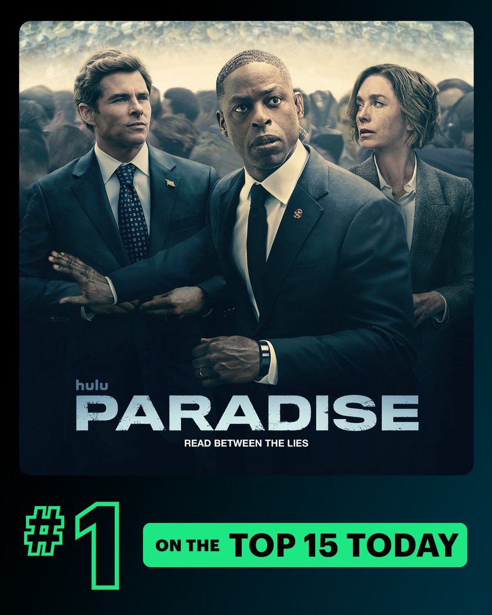 The first three episodes of Paradise are out now on <a href="/hulu/">Hulu</a>! I spent the last two years writing and producing on this original, twisty new show. Are y’all watching? New episodes drop every Tuesday, and mine airs March 4th 🤭#ParadiseHulu