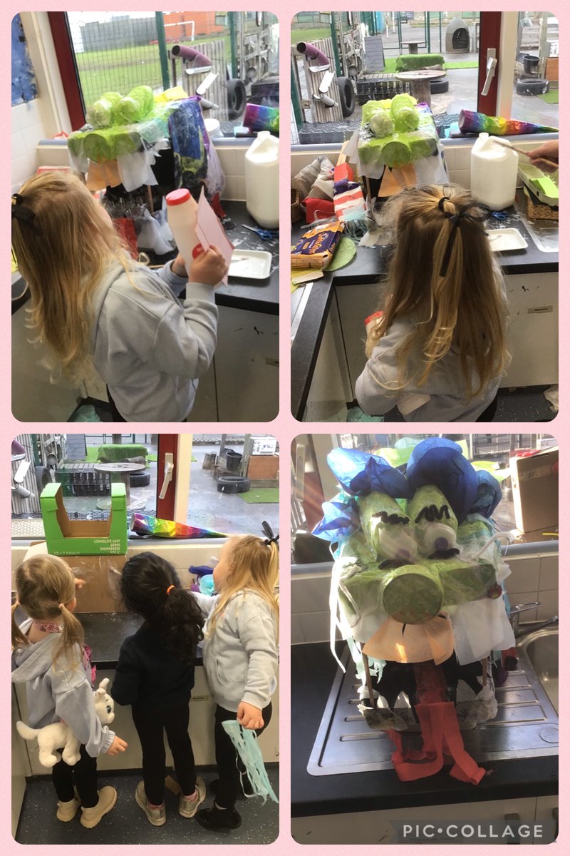 BowhouseBairns's tweet image. Some more Chinese New Year fun this week 🇨🇳   Exploring using chopsticks and an amazing  dragon  head created by ‘A’🐲
#creativity #culture #finemotorskill