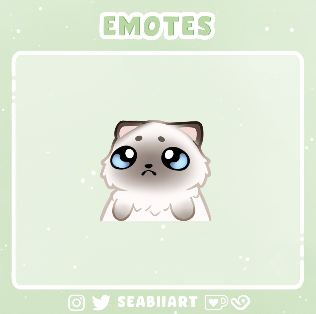 Sad cat emote for <a href="/botanical_bekah/">rebekah</a> 🥺