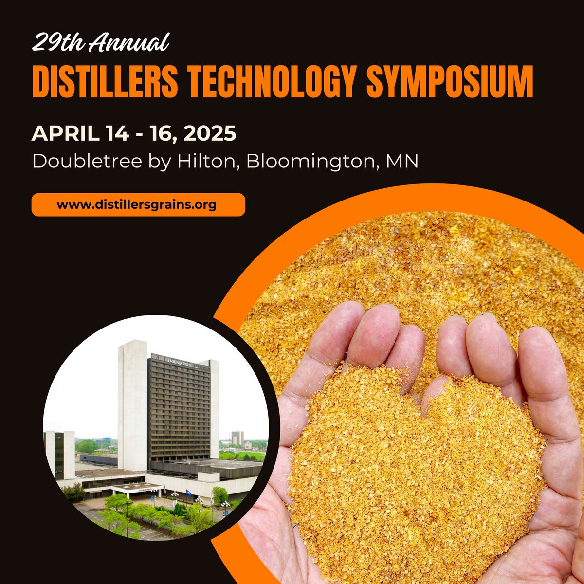 Distillers Technology Council (@distillersgrain) on Twitter photo π£ Registration is Now Open for the 29th Annual Distillers Technology Symposium!
π
 April 14 - 16, 2025
π Bloomington, MN
Take advantage of sponsorship and exhibiting to increase the awareness of your company & value of your products. 
π Register NOW: distillersgrains.org/symposium/ π£ Registration is Now Open for the 29th Annual Distillers Technology Symposium!
π
 April 14 - 16, 2025
π Bloomington, MN
Take advantage of sponsorship and exhibiting to increase the awareness of your company & value of your products. 
π Register NOW: distillersgrains.org/symposium/