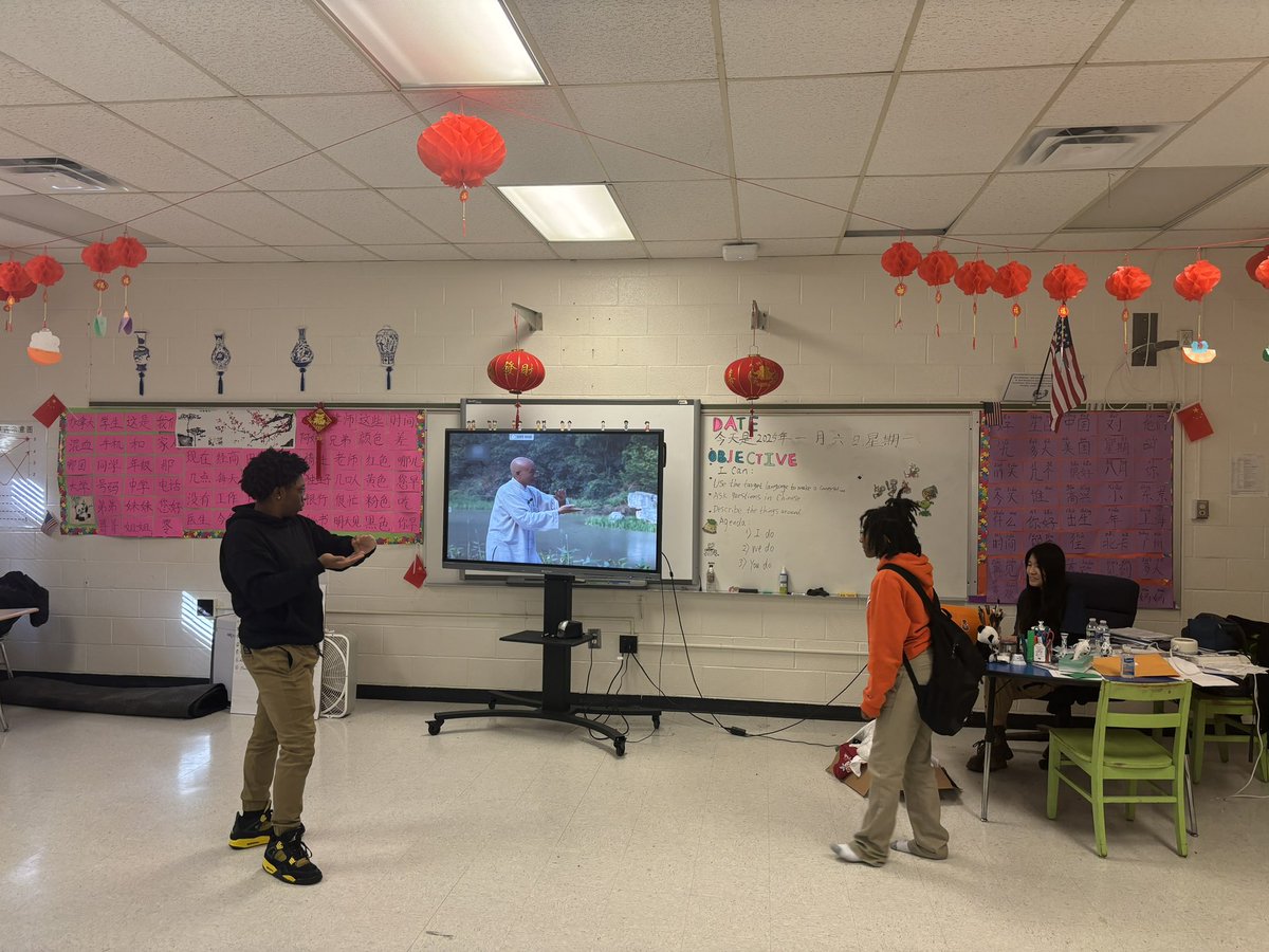 DrTMJohnson's tweet image. I absolutely love our scholars’ exposure to Chinese language and culture in middle and high school at RRCS. #AllABOARD