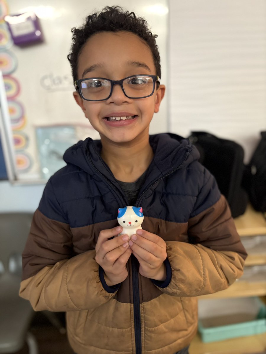 MrsWilliams_RES's tweet photo. For every 100% on I-Ready, the students put their initial on a Bingo board. When it is filled up, we choose a winner! 🏆 Way to go Wynston for earning the first desk pet squishy! @GoTeachKY @RockfieldE https://t.co/E0GhCEmay3