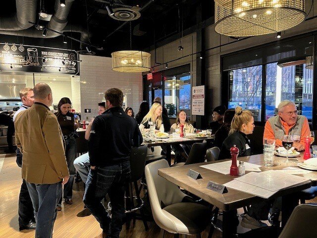 GoebelFasteners's tweet photo. The Goebel Team had a great time at the @SouthWfastAssoc social event last night in Irving, TX! It was a well-attended event to kick off the year and always a good time to network with industry friends!
#SFAConnects #GOGoebel #FastenerIndustry #BuildingStrongConnections https://t.co/yDC3n3FyLD