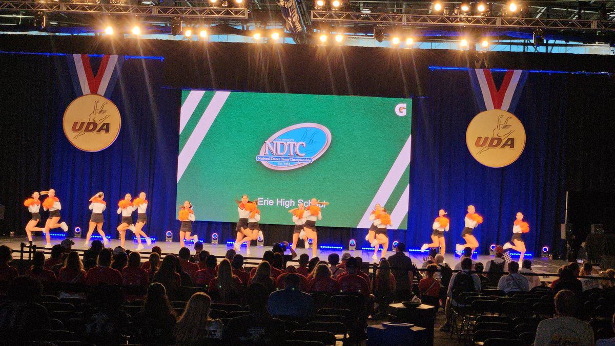 Erie HS Athletics (@eriehsathletics) on Twitter photo Our girls are representing Erie today. 2 down, 1 to go! Rev it up tigers.
<a href="/ErieHighSchool/">Erie High School</a>
<a href="/TigersPrincipal/">Josh Griffin</a>
<a href="/ErieDanceTeam/">Erie Dance Team</a> Our girls are representing Erie today. 2 down, 1 to go! Rev it up tigers.
<a href="/ErieHighSchool/">Erie High School</a>
<a href="/TigersPrincipal/">Josh Griffin</a>
<a href="/ErieDanceTeam/">Erie Dance Team</a>