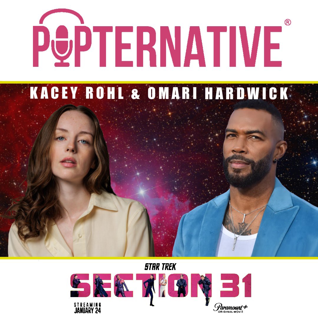 Daniel (@danlaw1991) on Twitter photo For @Popternative, @peteybeats spoke with <a href="/OmariHardwick/">Omari Hardwick</a> & Kacey Rohl about #StarTrek #Section31.
The pair shout out the writers & costume designer Gersha Phillips for bringing life to the project & getting them into character respectively.
youtu.be/qAM_4pHti7U For @Popternative, @peteybeats spoke with <a href="/OmariHardwick/">Omari Hardwick</a> & Kacey Rohl about #StarTrek #Section31.
The pair shout out the writers & costume designer Gersha Phillips for bringing life to the project & getting them into character respectively.
youtu.be/qAM_4pHti7U