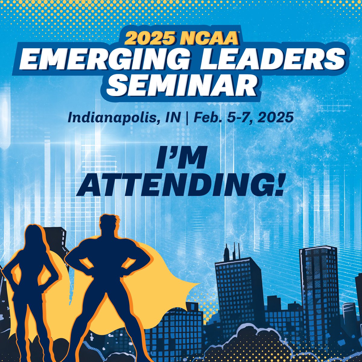 aphil15's tweet photo. I'm thrilled to share I'll be attending the 2025 Emerging Leaders Seminar at the NCAA Headquarters next week!
Grateful to be surrounded by, and learn from, some of the best minds in college athletics!
#NCAALearnLead x #GoYeo https://t.co/meOavg7NLj
