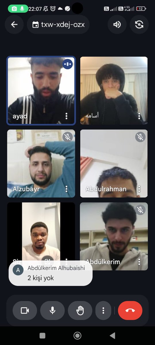 Yedirenk Teknofest grubu oluşturduktan sonra bugün onlarla ilk toplantımızı online olarak gerçekleştirdik. Önümüzdeki dönemde yapacağımız projeye ile ilgili fikir alışverişinde bulunulduk.

#udef

#rektorsaribiyik

#subuyedirenk

#sau_yedirenk

#aliokur52