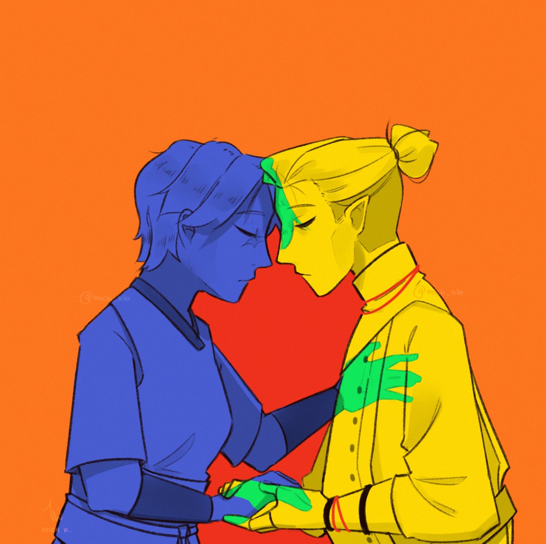 <a href="/sometimes317/">𝘑𝘢𝘮𝘚𝘛𝘈𝘙</a> Taking inspiration from this to draw my DnD and friend's DnD OC