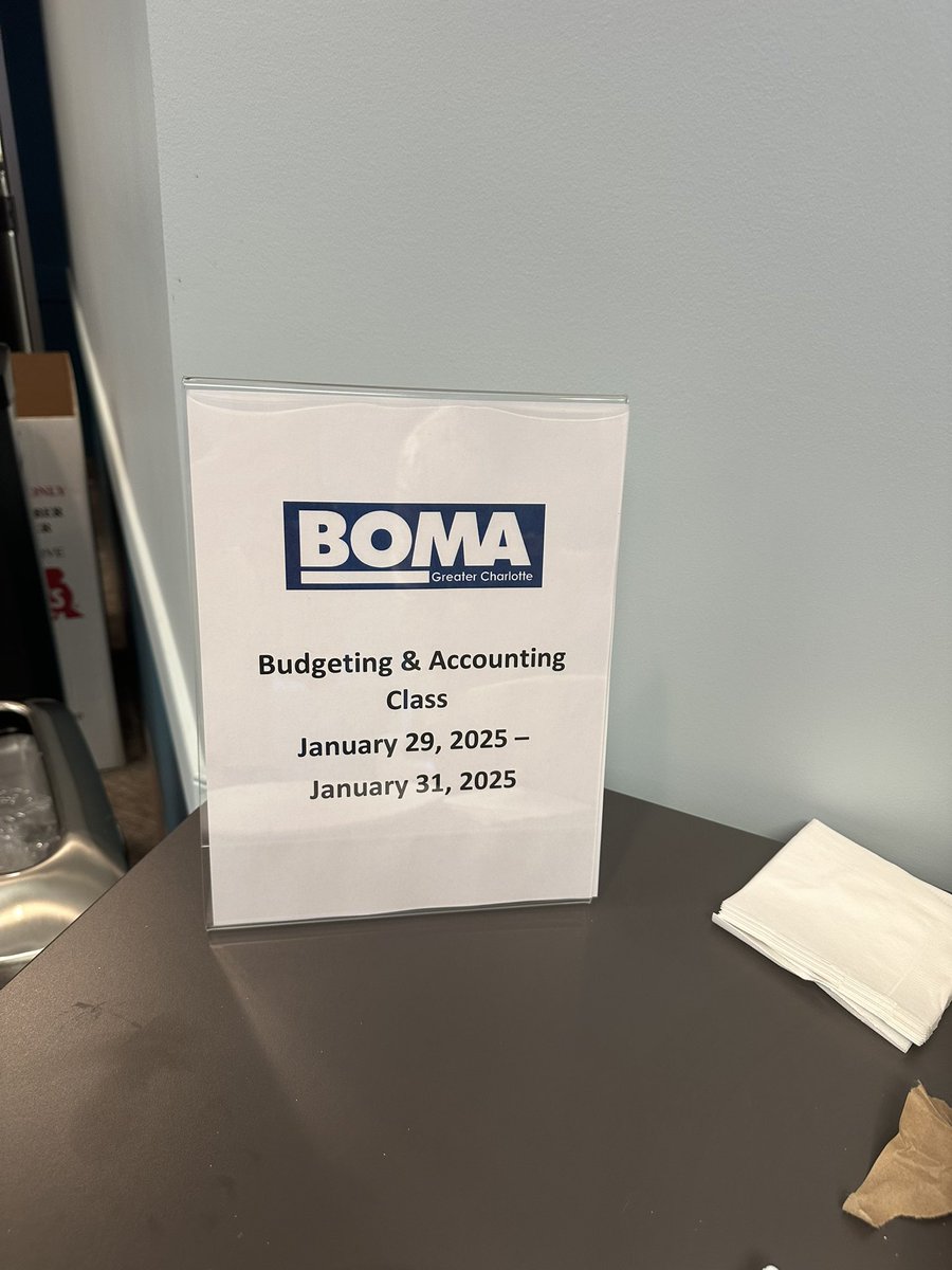 Another #BOMI education session in the books! “Budgeting and Accounting” with instructor Steven Banner. 
Congrats to scholarship winners Makenzie Koch  and Sarah Brown  
Thank you to the team at “The Towers at Southpark” for hosting! 
As always, thank you to our Sponsors!