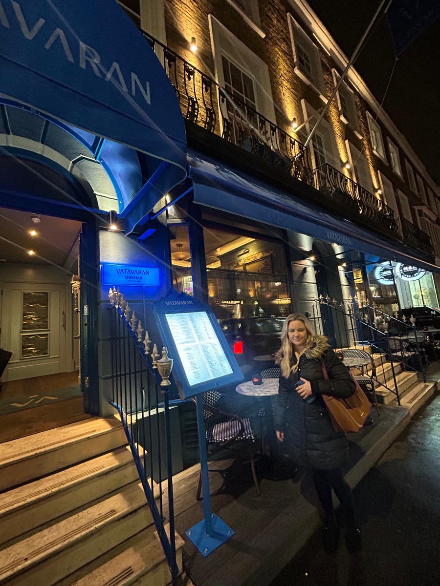 Satu_Dahl's tweet photo. Wonderful meal at the #Vatavaran by Michelin-starred Rohit Ghai @Ghai_chef in #Knightbridge tonight, the flavours were out of this world! My favourite dishes were hispi cabbage with sesame, garlic and pomegranates and butter chicken. Recommended!๐ #Londonrestaurants #foodie https://t.co/DmbfrdxXmI