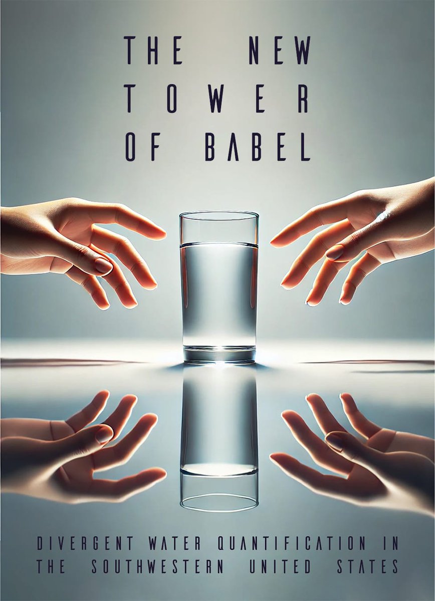 Check out:
"The new tower of Babel: Divergent water quantification in the Southwestern United States", by
 Juan Camilo Perdomo Marín, water-alternatives.org/index.php/alld…