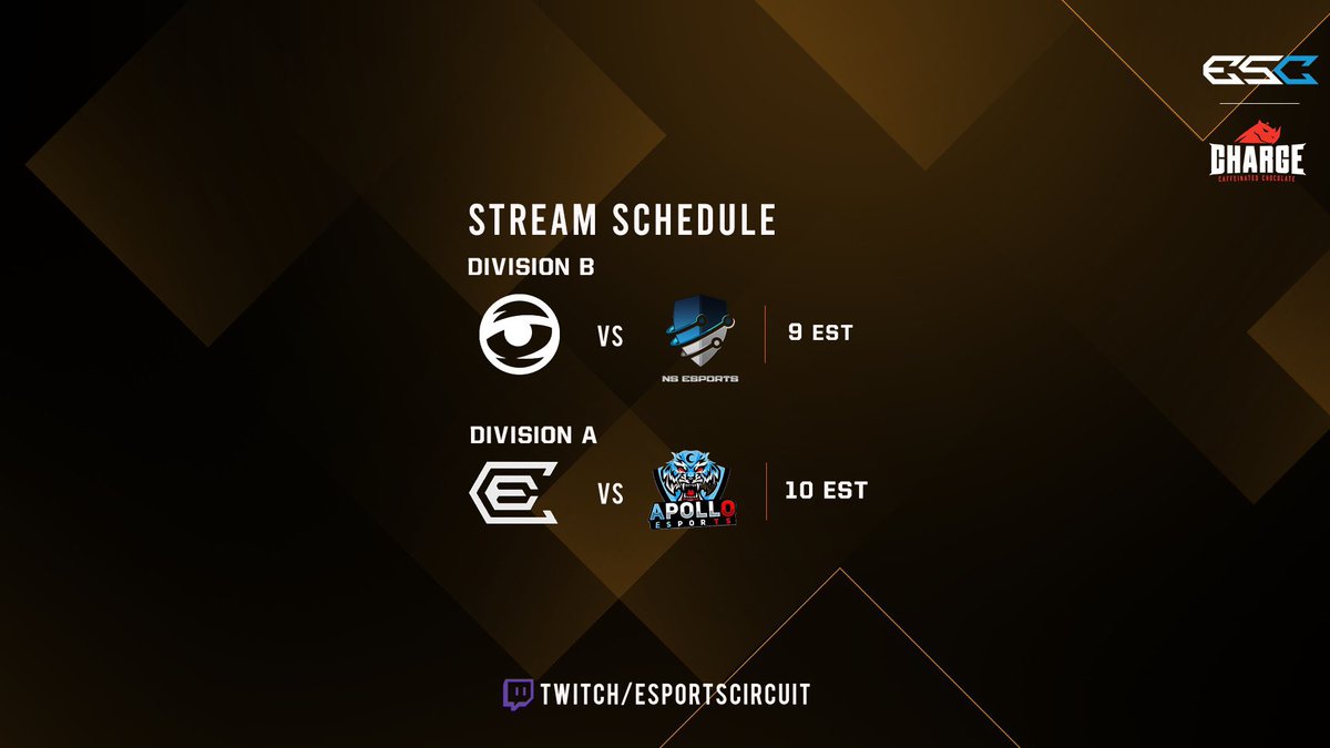 #ESCInvitational | Day 3

Another day, another set of matches! Action begins tonight at 9pm EST. 

Take a look at the schedule 👇

Watch live 📺 - Twitch.tv/eSportsCircuit