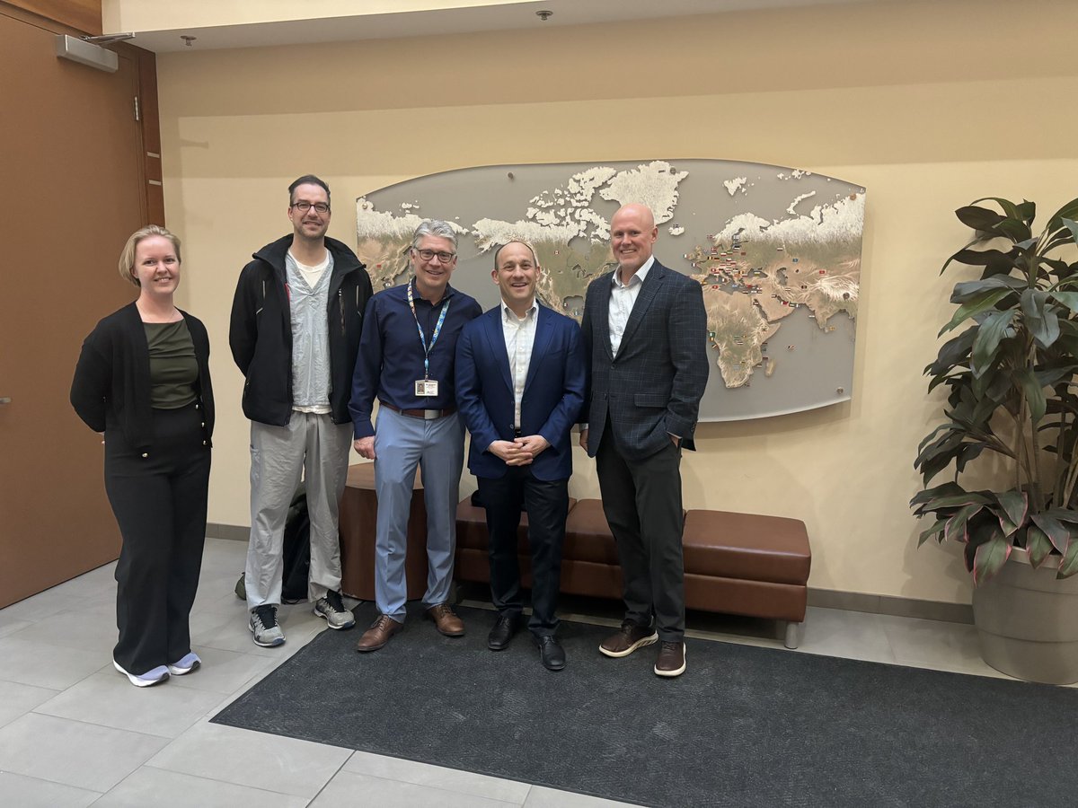 Mike Carrel (@atricureceo) on Twitter photo In Canada with <a href="/DaveMunshaw/">Dave Munshaw</a>, Brad Lenser, and Imad Hameedullah to roll out <a href="/AtriCure/">AtriCure, Inc.</a>’s EnCompass Clamp and dive into the future of #Afib therapies <a href="/WesternU/">Western University</a> in #Ontario. Then onto <a href="/McMasterU/">McMaster University</a> to cover LeAAPs with Dr. Richard Whitlock. Breakthroughs around the world!🌎 In Canada with <a href="/DaveMunshaw/">Dave Munshaw</a>, Brad Lenser, and Imad Hameedullah to roll out <a href="/AtriCure/">AtriCure, Inc.</a>’s EnCompass Clamp and dive into the future of #Afib therapies <a href="/WesternU/">Western University</a> in #Ontario. Then onto <a href="/McMasterU/">McMaster University</a> to cover LeAAPs with Dr. Richard Whitlock. Breakthroughs around the world!🌎