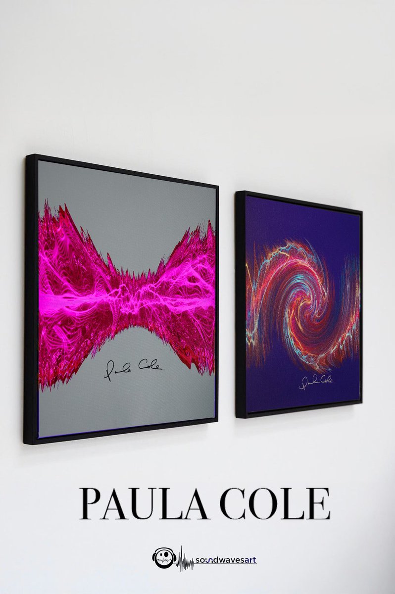 paulacolemusic's tweet photo. I’m releasing a small exclusive collection of @Soundwaves_Art prints created from the sound waves of “I Don’t Want To Wait” & “Strong Beautiful Woman.” Each is signed by me to support #WellspringHouse a North Shore of MA organization close to my heart. https://t.co/smrPi8J1gf https://t.co/3IpstHGlEa