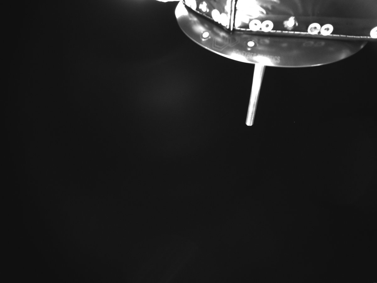 NASA_Technology's tweet image. The @Firefly_Space Blue Ghost lander said “Cheese!” to our SCALPSS instrument on its way to the Moon! Designed to capture images during the lunar landing, this tech has demonstrated functional hardware, transmitting high-res test images from all 6 of its cameras:…