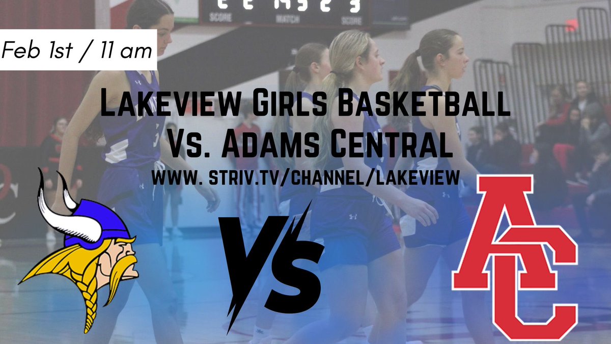 The girls consolation game will streamed on our Hudl Fan page tomorrow at 11am. Here is the link. fan.hudl.com/usa/ne/columbu… Go Vikings!