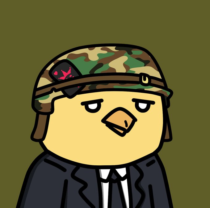 GM ☕️ (Actually evening already just did not post)

Today Mr. Classified entered the <a href="/canarypunkNFT/">CANARY PUNK</a> Universe! 

Big ThanQ For this amazing piece 🐸🐥💚