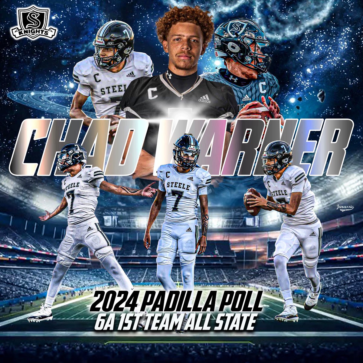 Thank you <a href="/padillapoll/">Carl Padilla</a> for the recognition, thank you <a href="/Football_Steele/">Cibolo Steele Football</a> for everything, it was a great run. ⚔️7️⃣⚔️