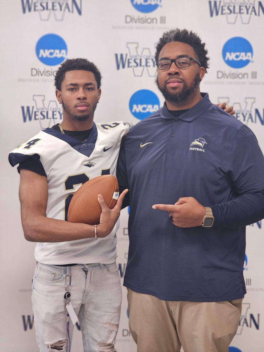 Cameron (@cameron3117) on Twitter photo Thank you to <a href="/Its_Coach_A/">Coach Alexander</a> and the opportunity from <a href="/CoachMcKinneyJr/">Quincy McKinney Jr., M.S.</a>.Blessed to receive a 🅾️ffer from <a href="/NCWesleyanFB/">NC Wesleyan Football</a> #AGTG <a href="/CoachTyy/">Tyler</a> <a href="/kemarjah23/">Kj Conaway</a> Thank you to <a href="/Its_Coach_A/">Coach Alexander</a> and the opportunity from <a href="/CoachMcKinneyJr/">Quincy McKinney Jr., M.S.</a>.Blessed to receive a 🅾️ffer from <a href="/NCWesleyanFB/">NC Wesleyan Football</a> #AGTG <a href="/CoachTyy/">Tyler</a> <a href="/kemarjah23/">Kj Conaway</a>