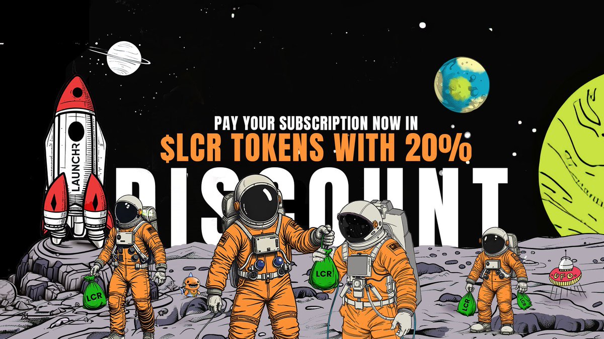 We just added the functionality to pay with $LCR for your subscription on our platform. 

The team also pledged to burn 100% of ALL $LCR coming in from subscription payments for the next few weeks and make the $LCR token highly deflationary. 

We aren’t stopping until $LCR is
