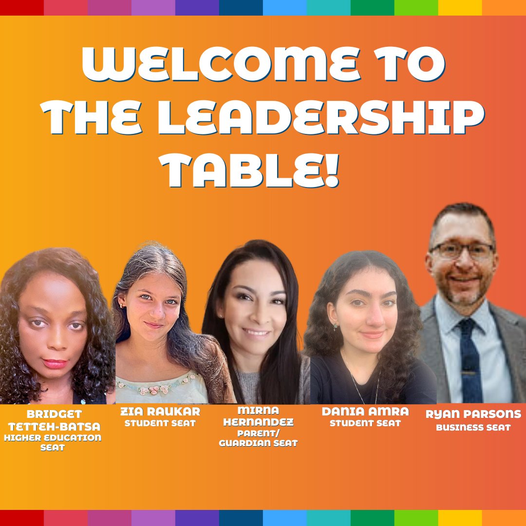 Please comment a warm welcome to our newest Leadership Table Members! Read more about the Leadership Table on our website lnkd.in/eFrQjfE9.