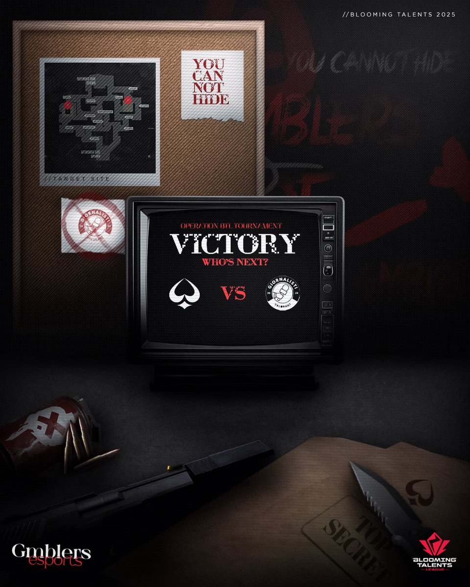 GMBLERS ESPORTS (@gmblers_) on Twitter photo Status target 🧬: Eliminato
2-0 🆚 #TheGiornalisti GG WP!
#BetOnGMB❤️🖤 #GMBwin
#BTLValorant <a href="/QLASH_Events/">QLASH Eventi 🇮🇹</a> Status target 🧬: Eliminato
2-0 🆚 #TheGiornalisti GG WP!
#BetOnGMB❤️🖤 #GMBwin
#BTLValorant <a href="/QLASH_Events/">QLASH Eventi 🇮🇹</a>