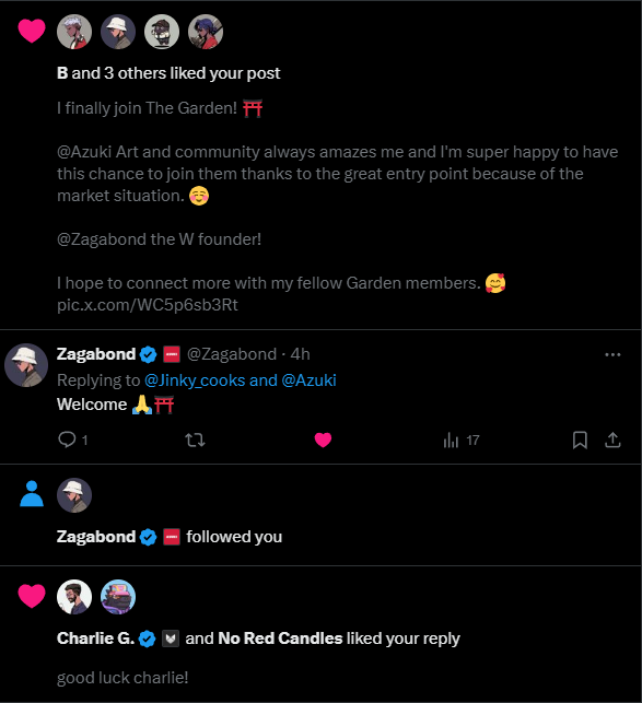 Jinky_cooks's tweet photo. @Azuki community is really strong!

One of my goals this 2025 is achieved thanks to legendary Z following me back! 🥹 https://t.co/huNA9UJ5sH