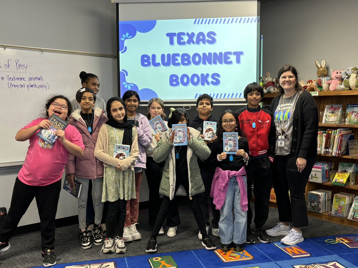 Hailey Johnson (@ms_johnson17) on Twitter photo Bluebonnet Party celebration for our Falcons! Theyβve read at least half of the Bluebonnets for this year and a few have even read all 20!! Proud of these readers! π¦
β¨ #WeAreMcDermott #ReadforJoy <a href="/NISDMcDermott/">Robert F. McDermott Elementary</a> Bluebonnet Party celebration for our Falcons! Theyβve read at least half of the Bluebonnets for this year and a few have even read all 20!! Proud of these readers! π¦
β¨ #WeAreMcDermott #ReadforJoy <a href="/NISDMcDermott/">Robert F. McDermott Elementary</a>