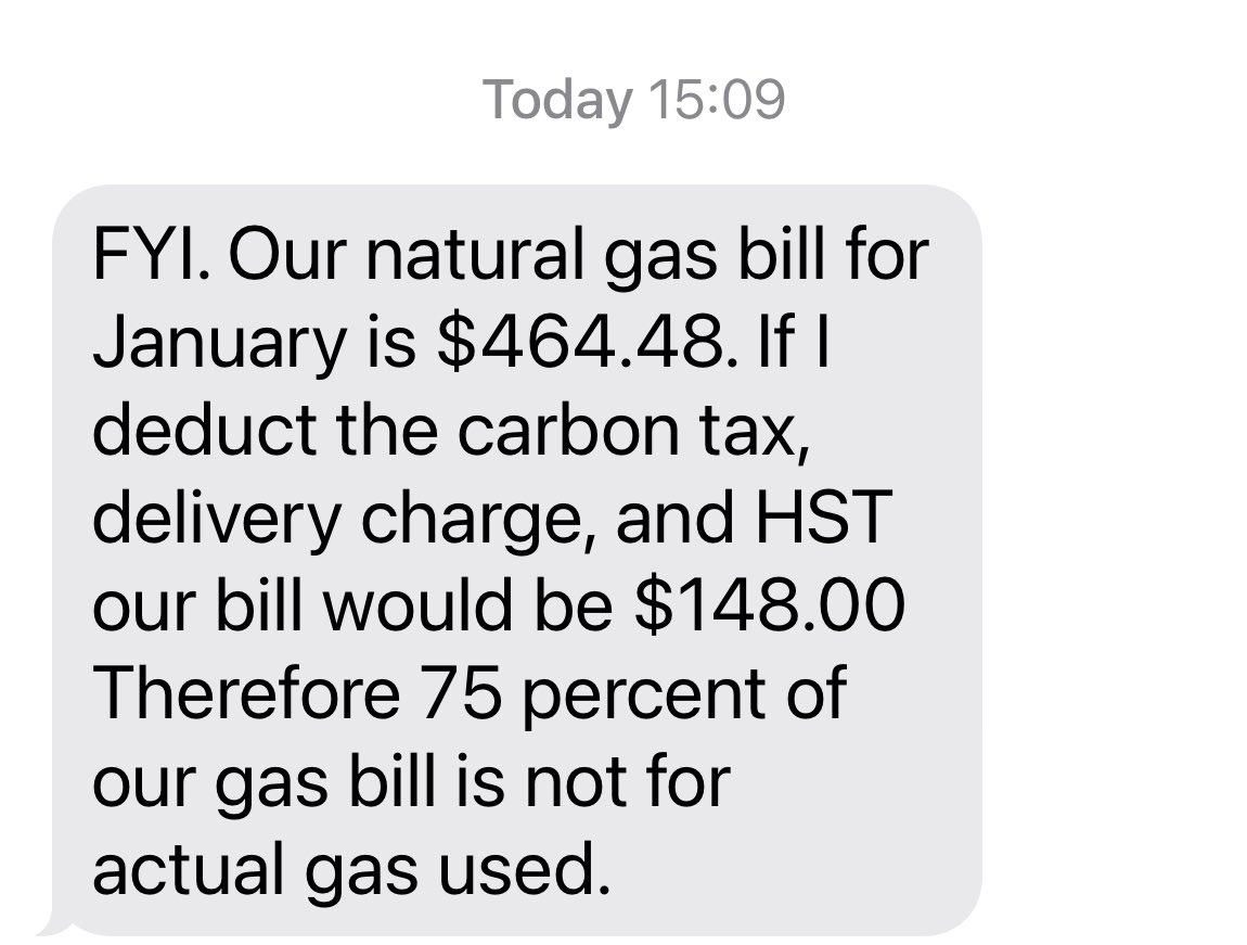 I got this from my senior parents today.  Breaks my heart