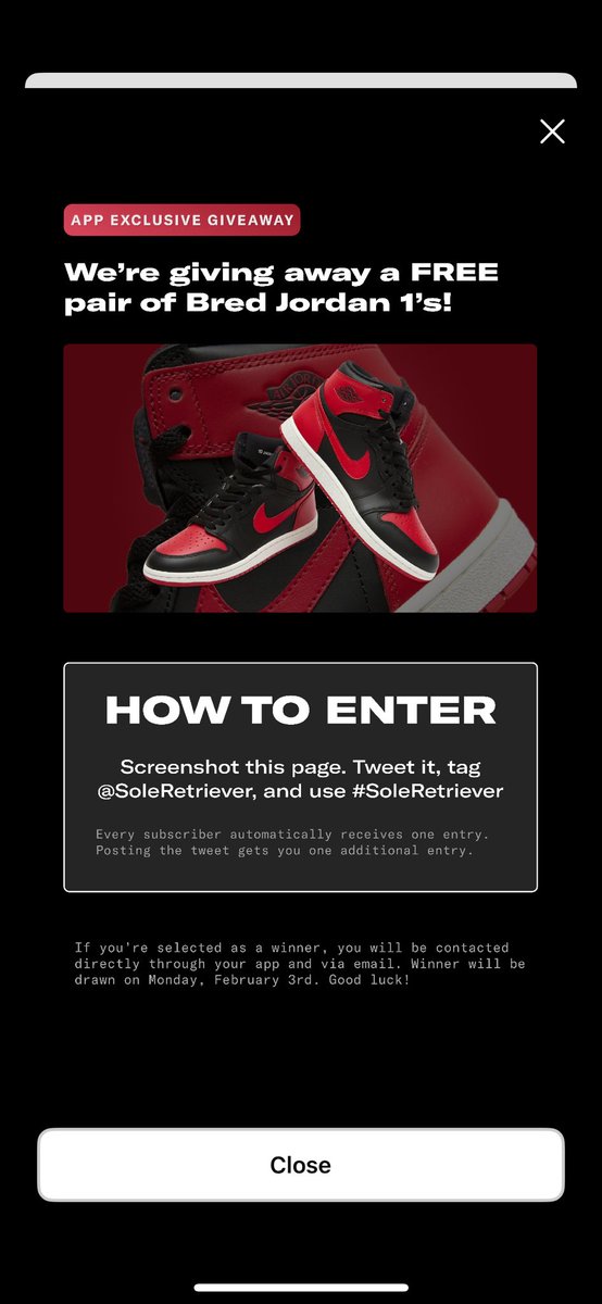 ⁦<a href="/SoleRetriever/">Sole Retriever</a>⁩ #SoleRetriever