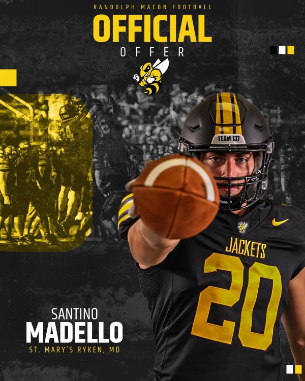 Santino Madello (@smadello) on Twitter photo Thank you <a href="/CoachEmmrich25/">Clay Emmrich</a> for getting me up on campus Wednesday for an overnight. I appreciated and enjoyed the opportunity to get to know the team and see the facilities. After a great conversation with Coach Arruza Thursday I am proud to have received an offer to RMC Thank you <a href="/CoachEmmrich25/">Clay Emmrich</a> for getting me up on campus Wednesday for an overnight. I appreciated and enjoyed the opportunity to get to know the team and see the facilities. After a great conversation with Coach Arruza Thursday I am proud to have received an offer to RMC
