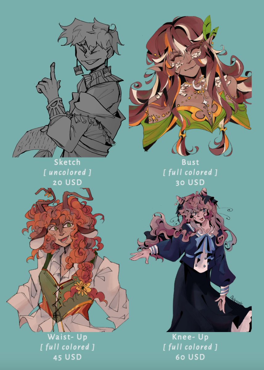 teletuple's tweet image. ✨‼️ COMMISSIONS OPEN ‼️✨
retweets appreciated (˶˃ ᵕ ˂˶)♥️
- DM me if interested!
- Payments are accepted through PayPal
- TOS and additions details in the link below
teletuple.carrd.co