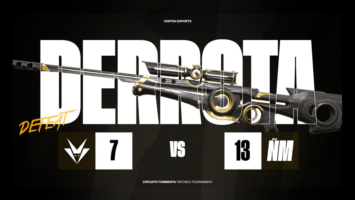 CAEMOS EN LA Q1 ❌

Nos vemos mañana con más y a darlo todo

#GoVortex — #VALORANT