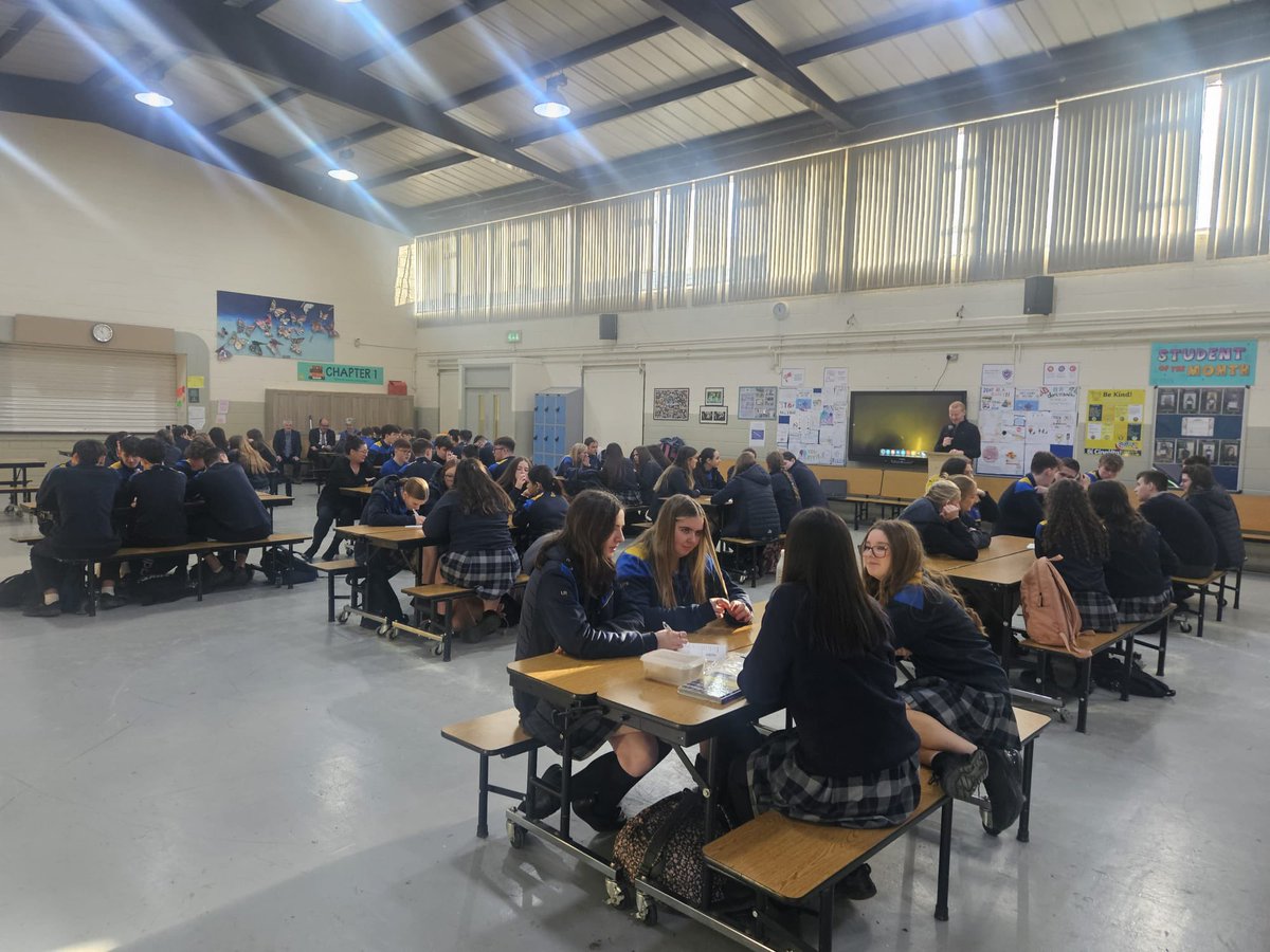 We were delighted to have Gerry Watchorn and Sr. Elizabeth with us today to mark  Ceiliúradh <a href="/CeistTrust/">CEIST</a>. As always our students did themselves proud. <a href="/BishopDNulty/">Bishop Denis Nulty</a> <a href="/EmoParish/">Portarlington and Emo Parish</a> <a href="/ScoilChriostRi1/">Scoil Chríost Rí</a> <a href="/Pres_Sisters/">Presentation Sisters</a> <a href="/Colaistebride/">Coláiste Bríde D22</a> <a href="/StJosephsLucan/">St Joseph's College</a>