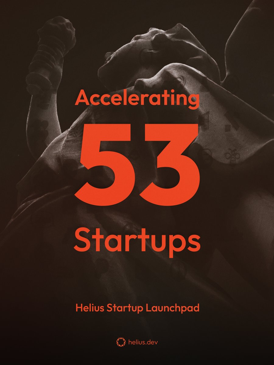 0xMert_'s tweet image. we've accepted 53 startups to accelerate their products on Solana in the past few weeks
free credits, support, partner discounts, mentors (and random startup readings from me)
I will never financially recover from this
faster
