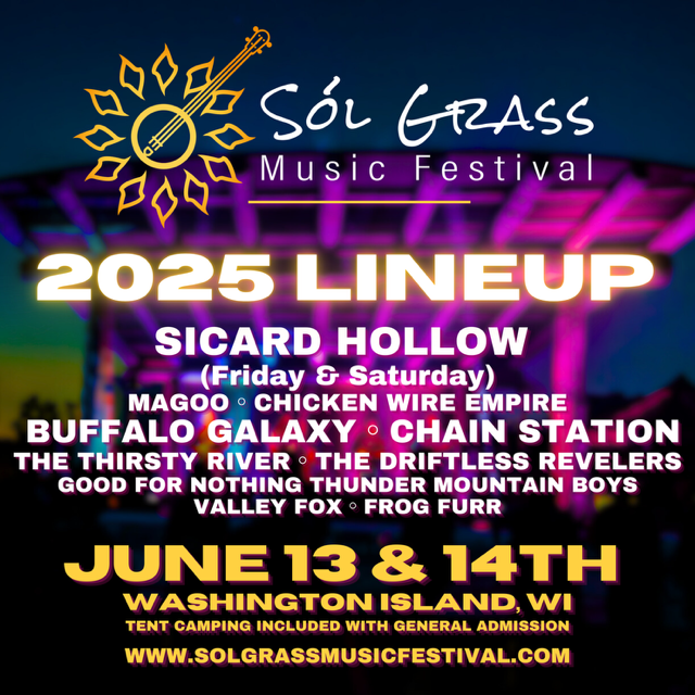 Man we love Wisconsin in the summertime, so we're coming up to Washington Island, WI for Sol Grass on June 13-14! 🎟️ Get your tickets now to join us for TWO NIGHTS of raging!