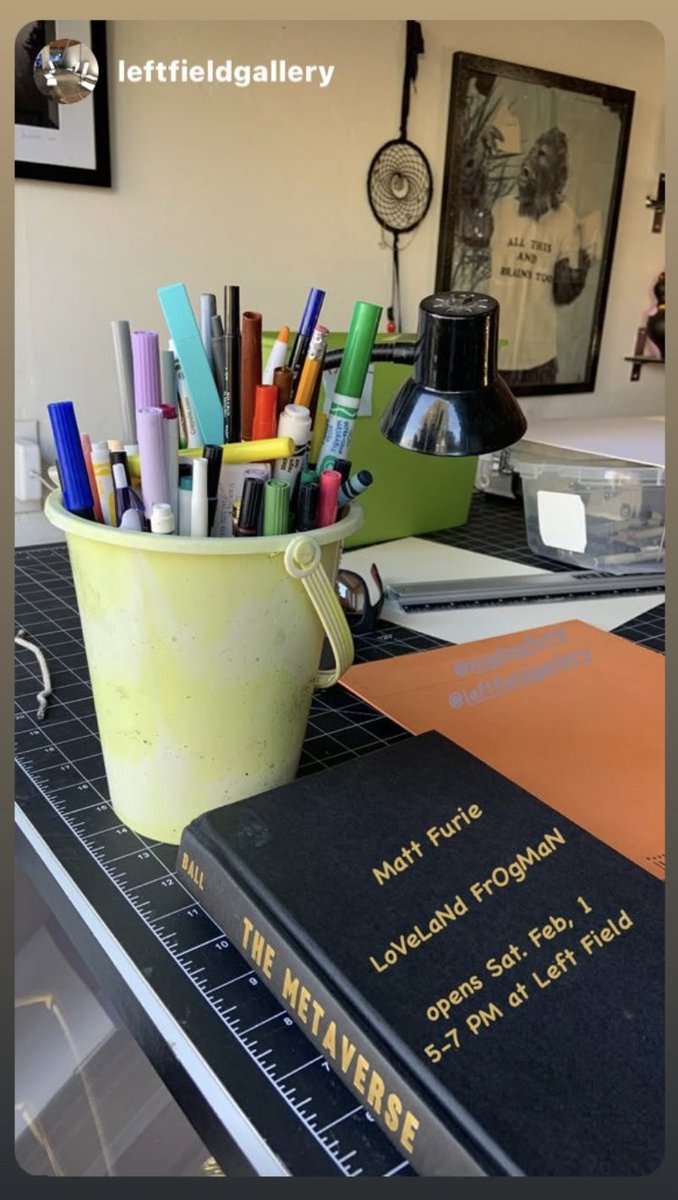 Matt Furie
LoVeLaNd FrOgMaN
Sat, Feb 1
5-7 pm Left Field Gallery
Los Osos, CA