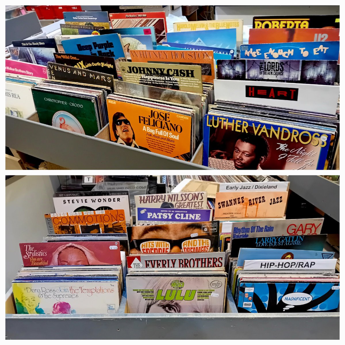 Sneak preview of tomorrow's blowout vinyl, bottom pic are all £1 each, top pic are £3 each or 5 for £10!!! #vinyl #records #Newcastle #vinyloffers