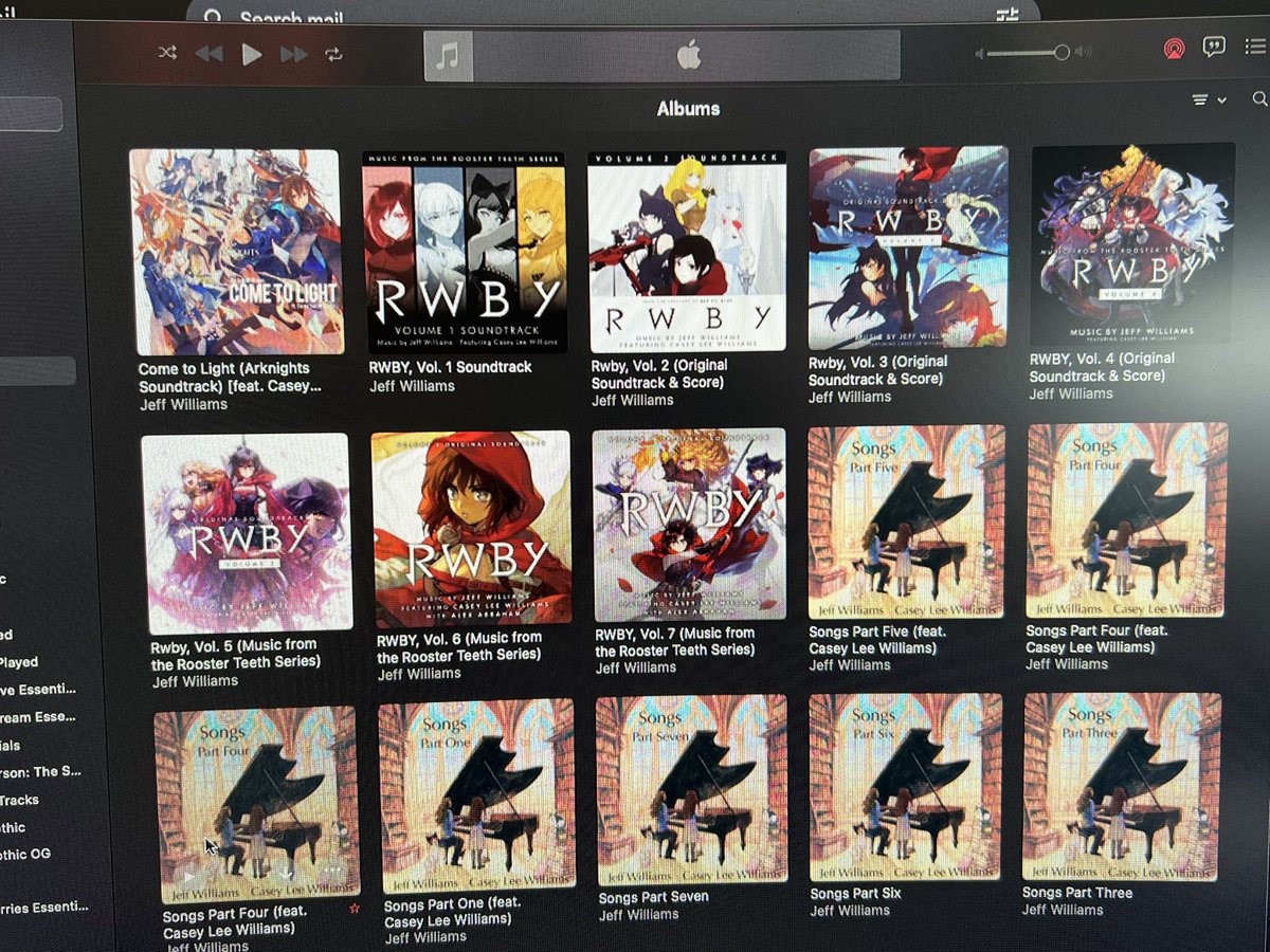 Still haven’t cleared out the original albums and art /info from the system… never will, if I can help it.. 
<a href="/caseylwilliams/">Casey Lee Williams</a>