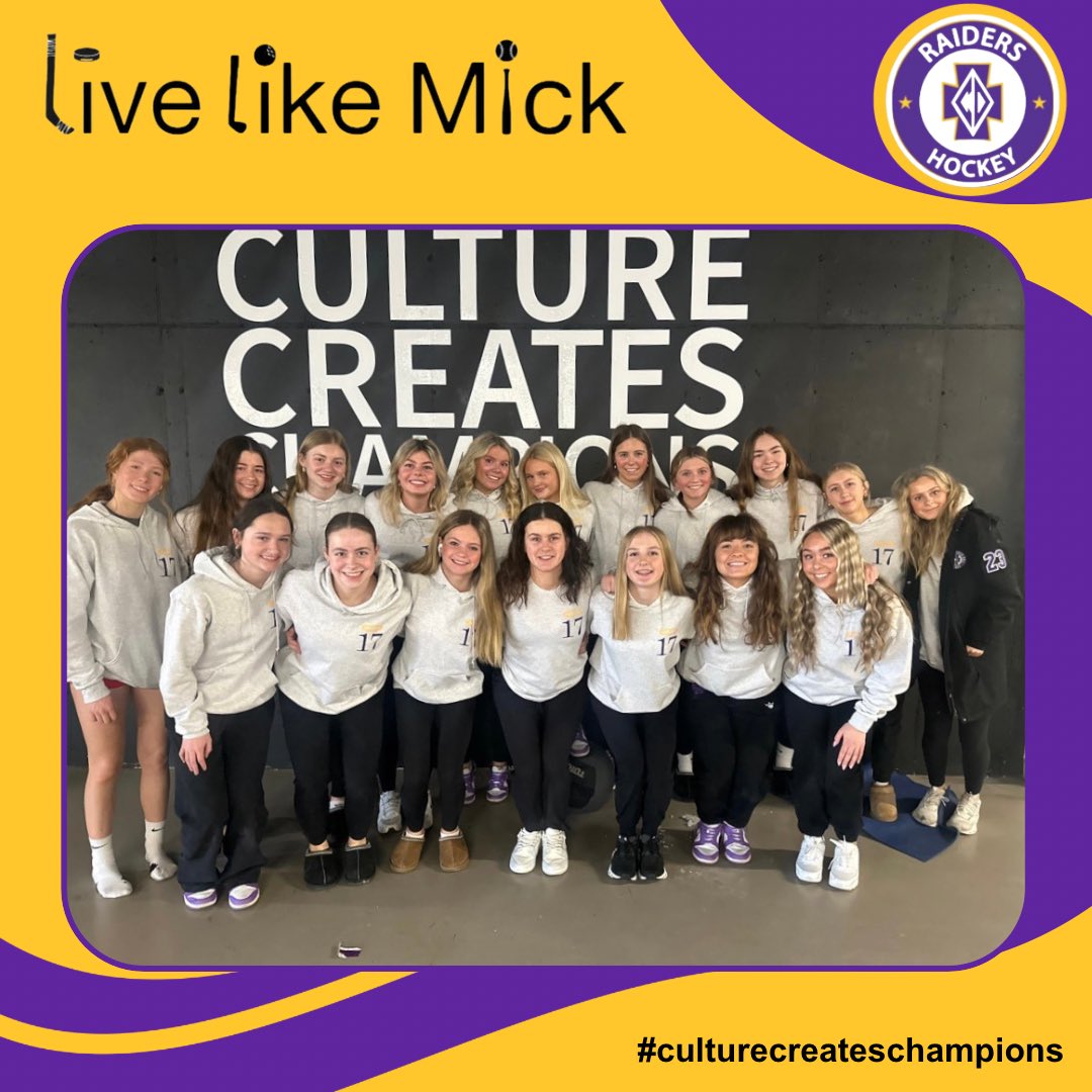 💜💛 On and off the ice, Cretin-Derham Hall Girls Hockey is proud to wear our Live Like Mick apparel to honor the legacy of #17 Cormick. Tomorrow, as both the boys and girls hockey teams hit the rink, let’s show our support for the Live Like Mick Foundation!