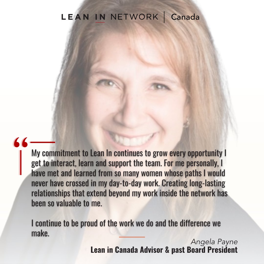 We’re extending the application deadline for our Vice President and Director of Finance roles. Join the Leadership Team at Lean In Canada! 

Apply now: docs.google.com/forms/d/e/1FAI…

📅 Extended Deadline: February 10th, 2025! 

#LeanInCanada #MakeAnImpact #WomenSupportingWomen